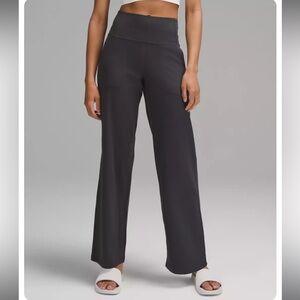 Black Lululemon Align Wide Leg Pant